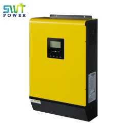 5kw ON-Grid PV Inverter with Energy Storage with parallel up to 9 units yellow color