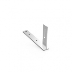 Flat tile hook for portrait rail