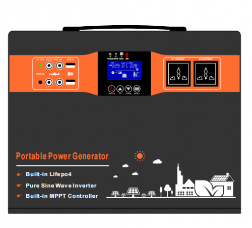 All in One Portable Hybrid energy storage system