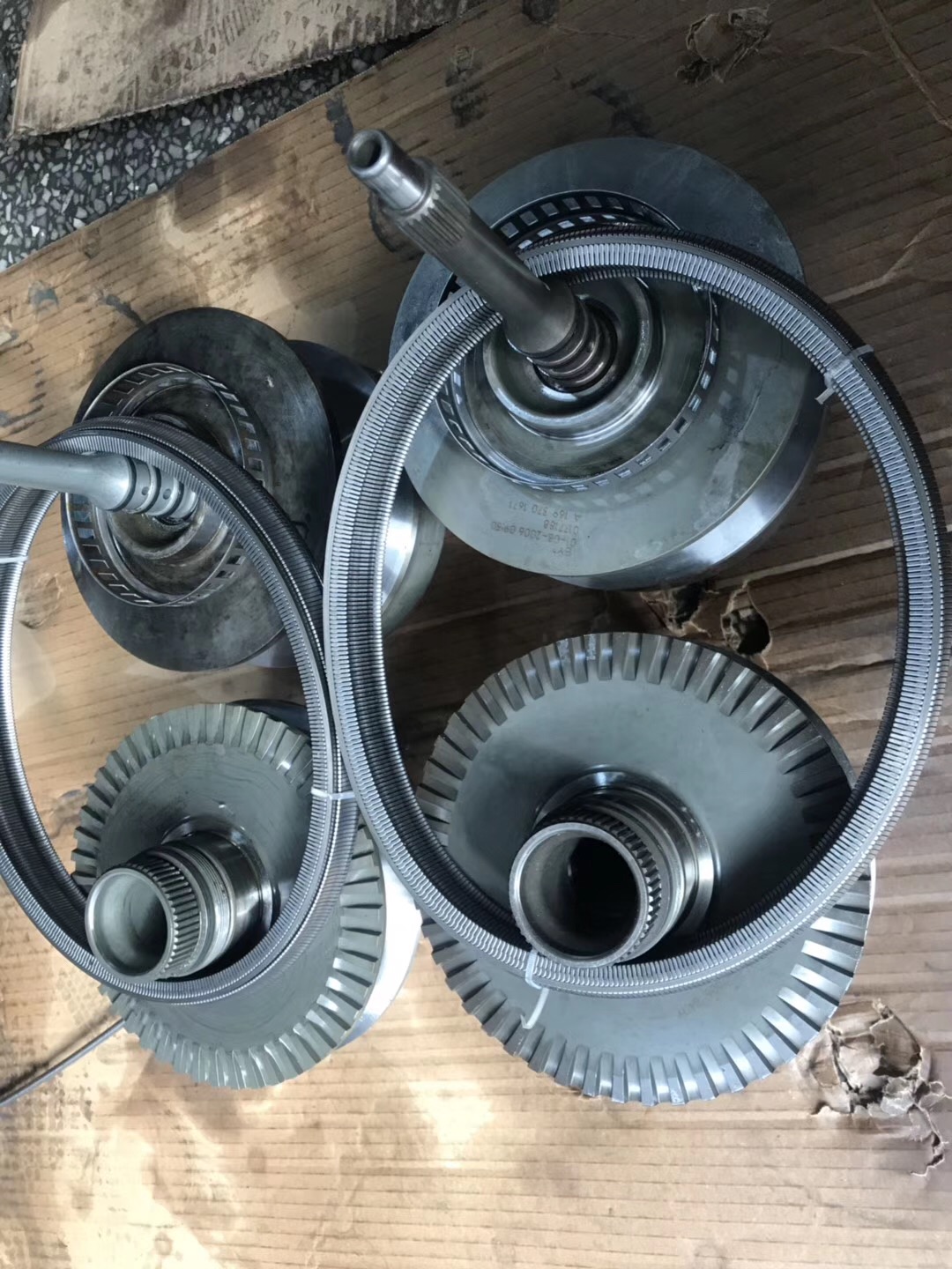 722.8-0002-U1 W169 W245 A & B class 722.8 automatic transmission good used pulley set with belt