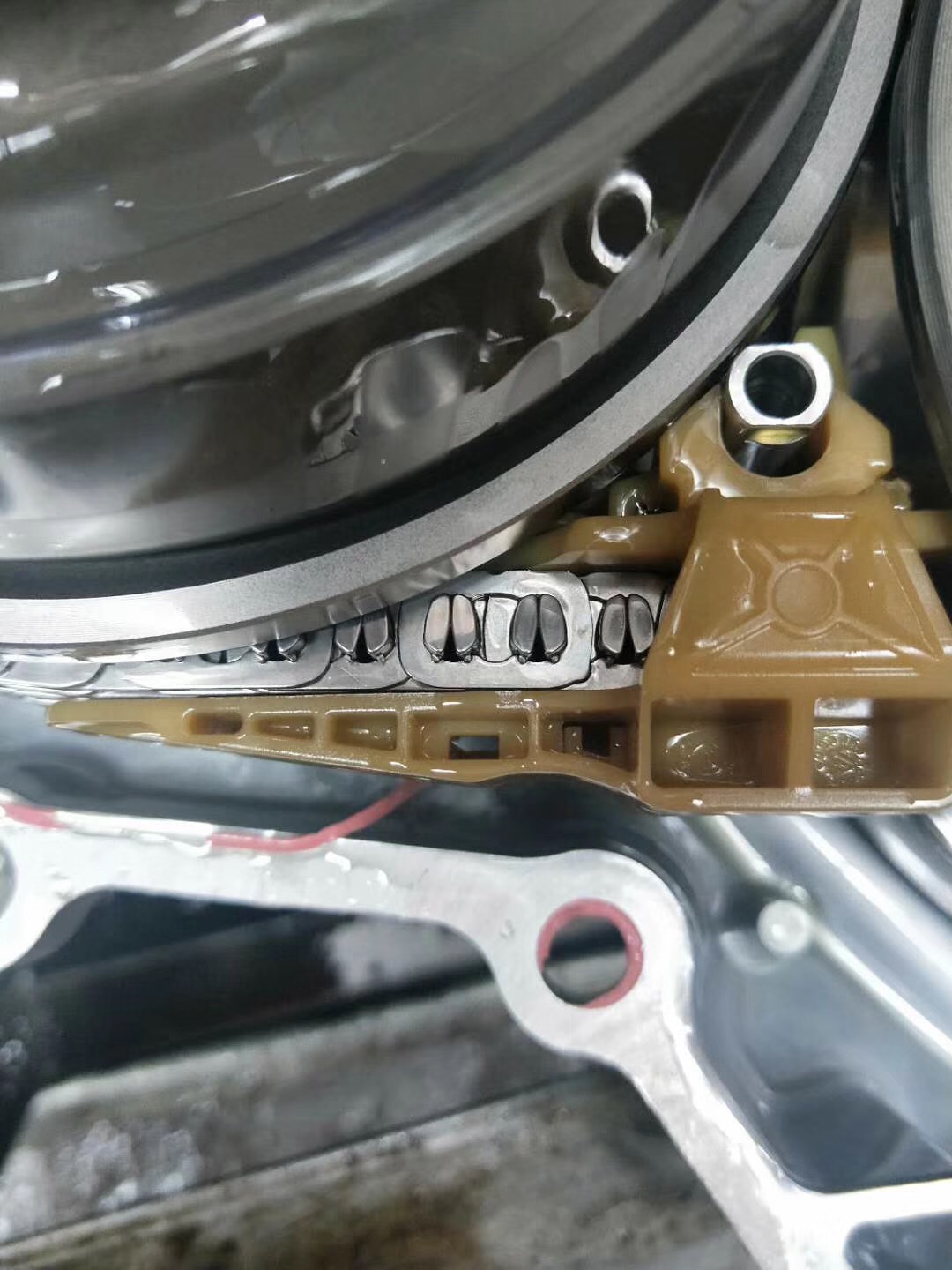 JF108E JF019E pulley set with chain without rear case