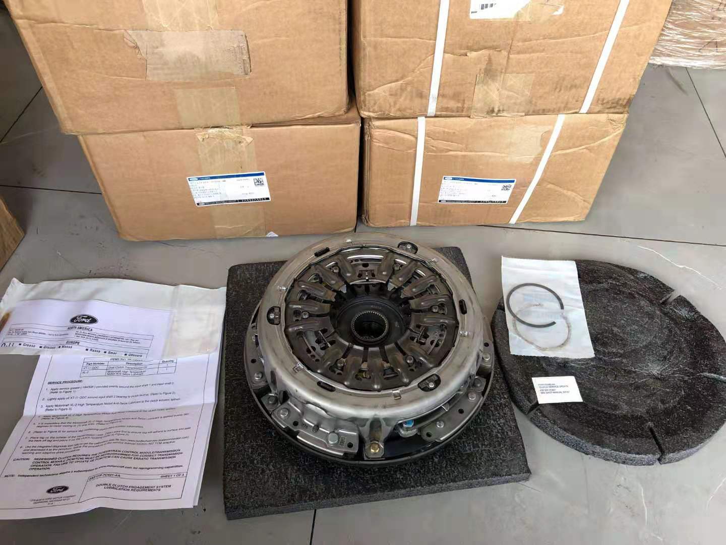 DPS60014OEM DPS6 6DCT250 CLUTCH SINGLE REBUILD FIT FOR FORD 6 SPEED