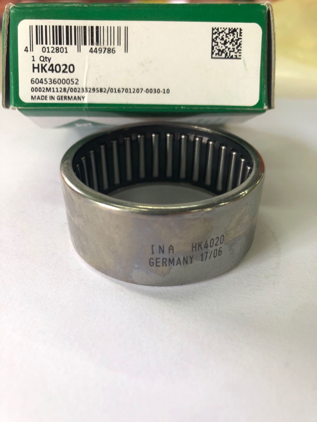 Drawn Cup Needle Roller Bearing HK4020-INA - 40x47x20 Mm,ZC