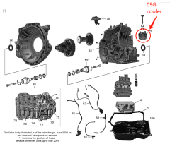 09G-0014-AM 09G OUTER COOLER Aftermarket Good Quality 8 FLOOR HEIGHT