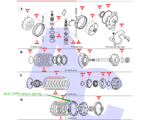 AL4 / DPO return spring E2 AL4-0064-FN DP0SPR