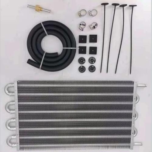 AATP-0065-AM AT CVT DCT silvery additional cooler 8 PIPES LONGER aftermarket good quality