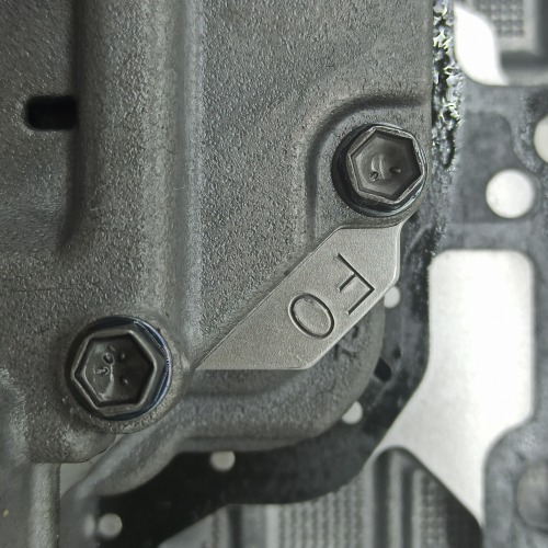 TF72SD-0001-FN valve body FN, BMW new type test on the car
