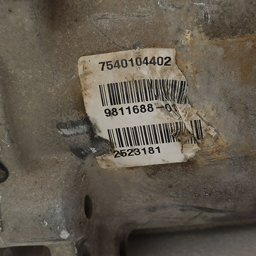 R60-0001-FN transfer case 27109811688-01 from new trans FN: 27 10 9 811 711 / 27 10 9 811 708/ 27109811688-01