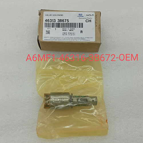 A6MF1-46313-3B672-OEM Solenoid OEM 46313-3B675 A6MF1 Automatic Transmission 6 SPEED For KIA H yundai