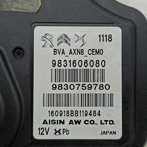 8G30-0023-U1 Control Module U1 8G30 Automatic Transmission Used And Inspected For Peugeot Citroen