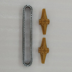 JF022E-0005-U1 pulley chain 0369 with guide L-0G005-1036-17 25T,87rails,34mm JF022E 9319 B 716 JF022E UK33 GE0F14A