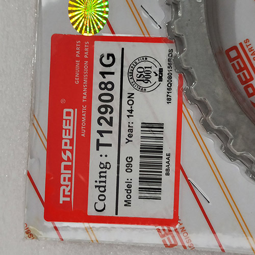 09G-T129081G-AM Steel Kit AM T129081G 16PCS A KIT 2014-on Automatic Transmission 6 SPEED For AUDI Skoda V olkswagen