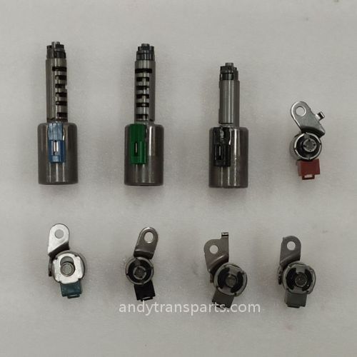 55-51-0017-TE Solenoid Kit 8pcs a kit AW55-51SN Tested On The Car Or Facility