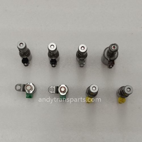 09M-0017-FN Solenoid Kit Old Type FN 8Pcs A Kit 09G 09M Automatic Transmission 6 SPEED From New Trans