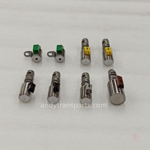 09M-0017-FN Solenoid Kit Old Type FN 8Pcs A Kit 09G 09M Automatic Transmission 6 SPEED From New Trans
