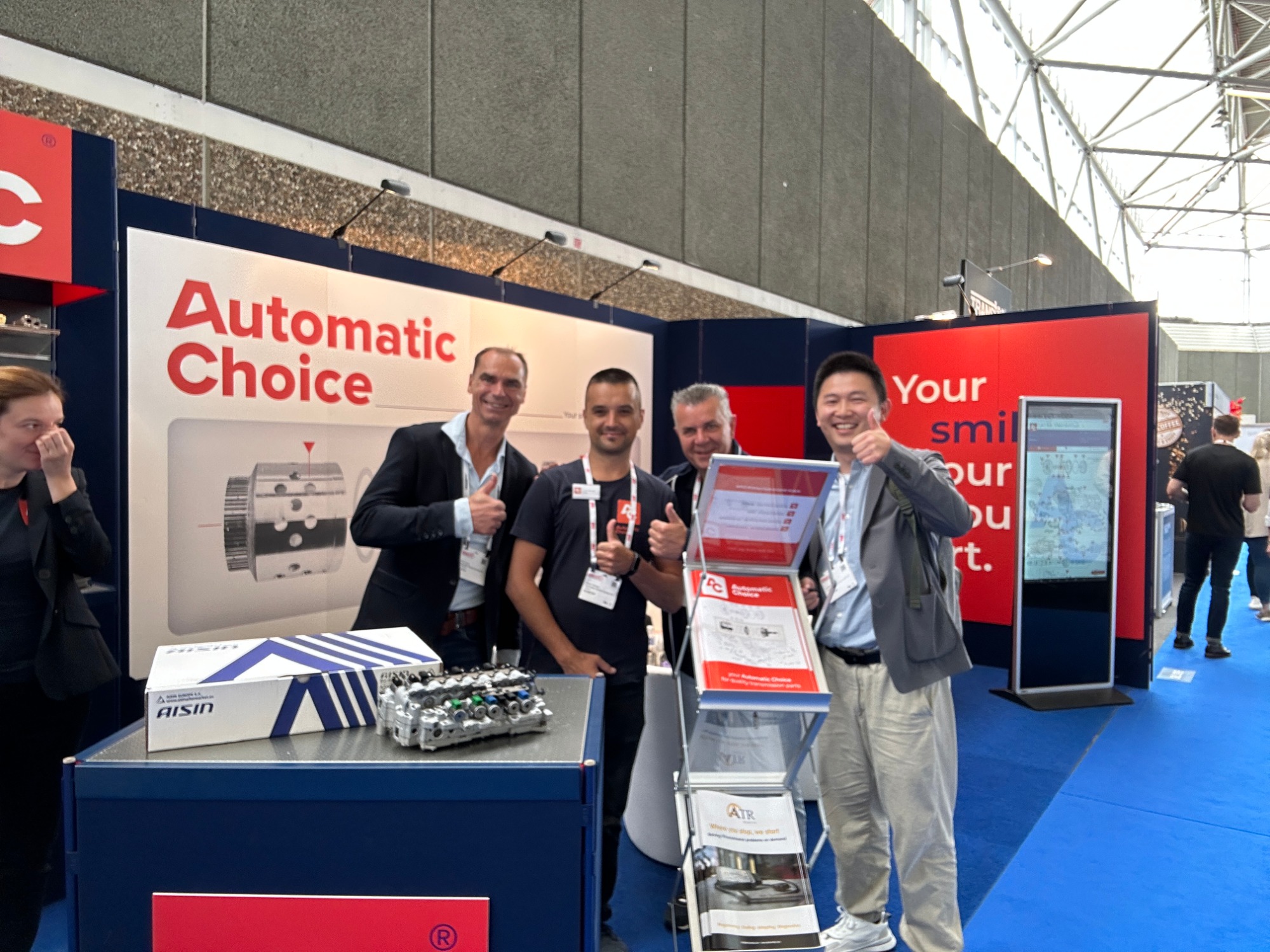 Our company participated in the International Auto Parts