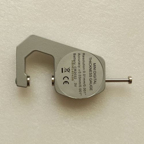 AATP-0235-TOOL Thickness Gauge Flat Head Soft Material The value ranges from 0 to 20mm