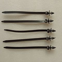 AATP-0242-AM car retainer clips plastic fastening kit 16kinds 620pcs in total with tools 10 cable ties 20 voice cotton tools 5 sets