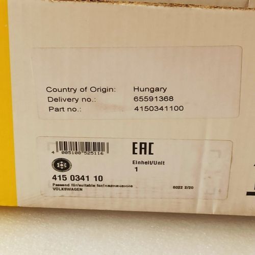 AATP-0243-OEM fly wheel manual shift LUK 4150341100 03C105266K