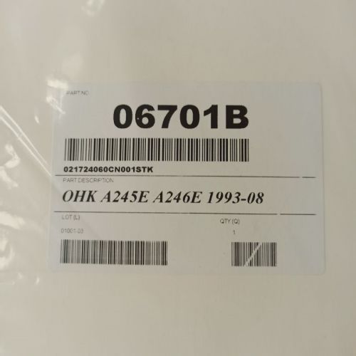 A246E-06701B-AM A246E Overhaul Kit T oyota Corolla