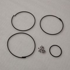 019CHA-152611A-AM 019CHA Pulley Rebuild Kit 3 Sealing Ring 1 D Ring 18 Balls