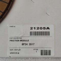 8F24-21205A-AM 8F24 friction kit 21205A