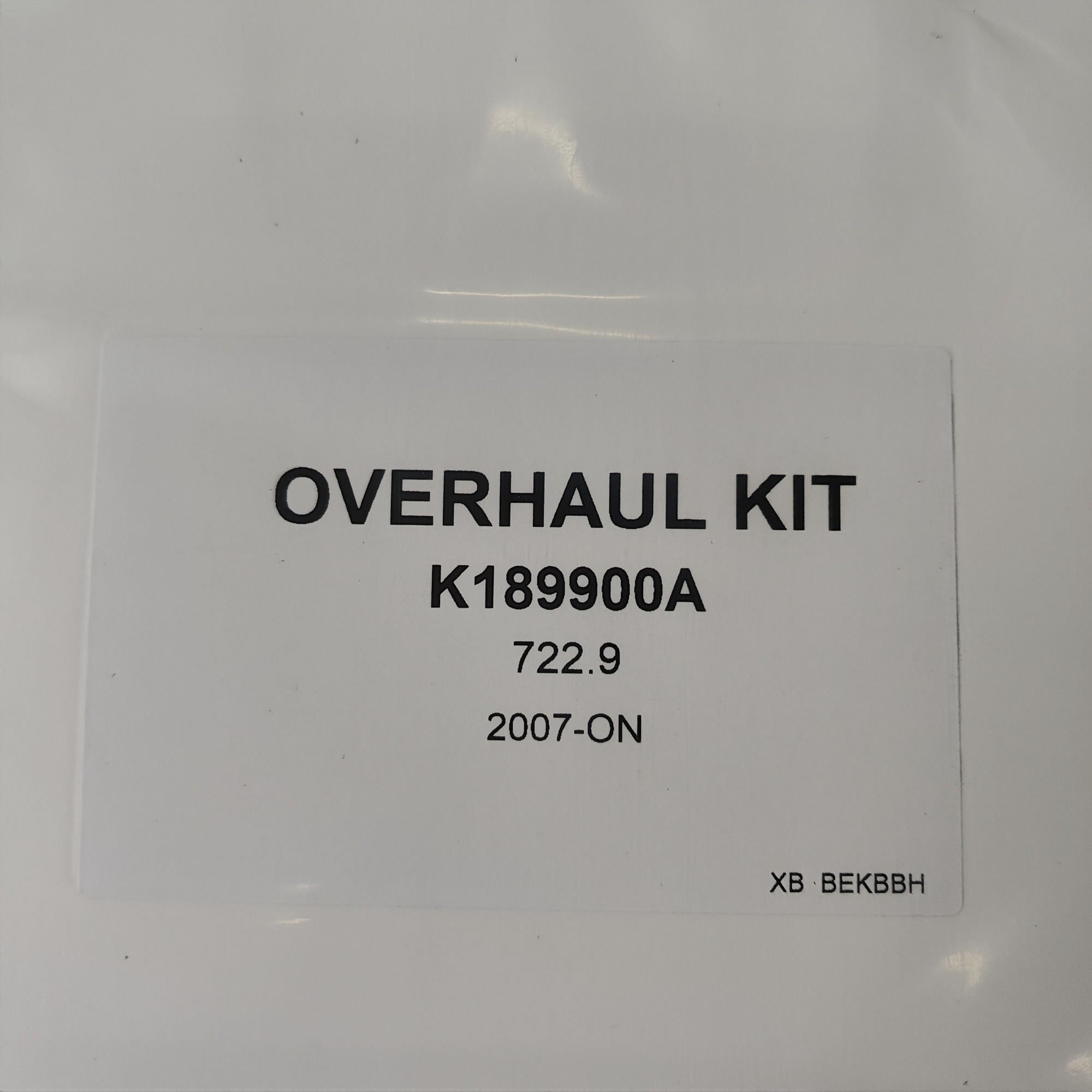 722.9-K189900A-AM Overhaul Kit K189900A 722.9 Transmission