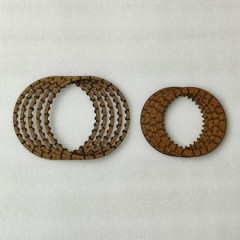 JF018E-0051-OEM Friction Kit Inside 9Pcs A Kit 5+4 JF018E Transmission
