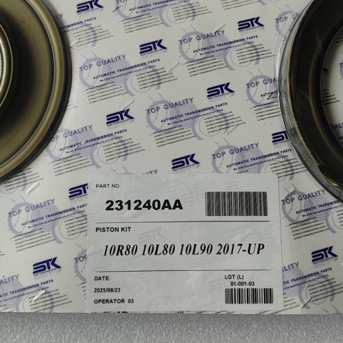 10R80-PISK240-AM Piston Kit 231240AA 3Pcs A Kit 10R80 Transmission