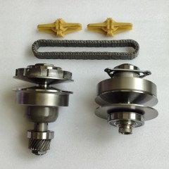 JF022E-PULL02-FN Pulley Kit With Chain L-0G005-1036-17 24T UK33 GE0F14A JF022E Transmission