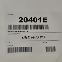 6F15-20401E-AM Overhaul Kit 20401E 6F15 Transmission