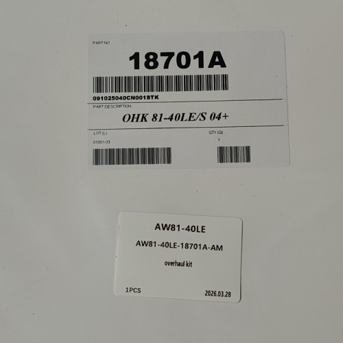 AW81-40LE-18701A-AM Overhaul Kit 18701A AW81-40LE Transmission
