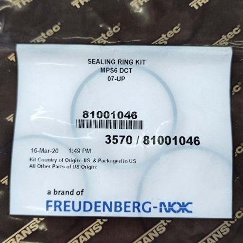 MPS6-0018-OEM Sealing Ring Kit CFW-3570 81001046 5Pcs A Kit MPS6 Transmission