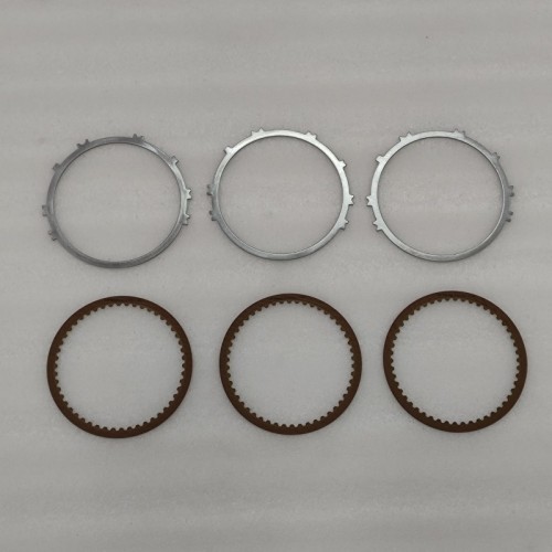 K310-CLPK01-AM Reverse Clutch Plate Kit 3 Steel + 3 Friction for Toyota Corolla CVT K310 K311 Automatic Transmission Repair Rebuild Parts