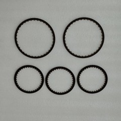 JF022E-FRIK01-FN Friction Kit 5PCS 3 Small + 2 Large for N issan CVT Automatic Transmission Rebuild Replacement Friction Plates