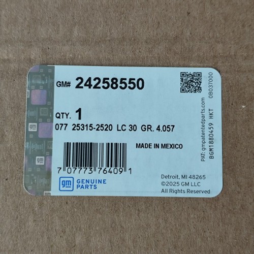 6L45E-NEUS02-OEM Neutral Switch White 24258550 for Chevy Silverado GMC 6L80E 6L90E 6L50E Transmission Range Sensor