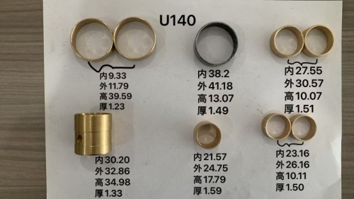 U140E-BUSK01-AM Bushing Kit 9 PCS for T oyota Camry RAV4 U140E Transmission Rebuild Kit