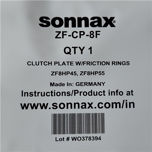 8HP45-ZF-CP-8F-AM Torque Converter Friction Plate for ZF 8HP45 8-Speed Transmission