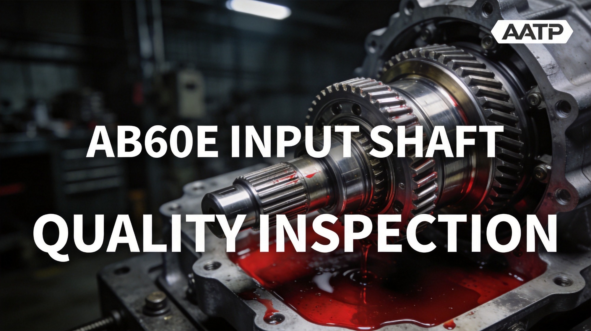 AATP--AB60E Input Shaft Quality Inspection