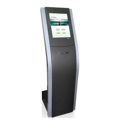 17 inch bank queue management system kiosk