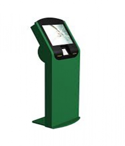 bank queue ticket kiosk with management display system