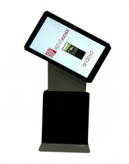 43 inch rotary floor standing advertising touch screen kiosk