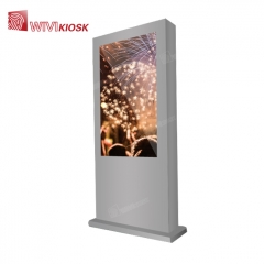 Outdoor waterproof kiosk LCD advertising display digital signage