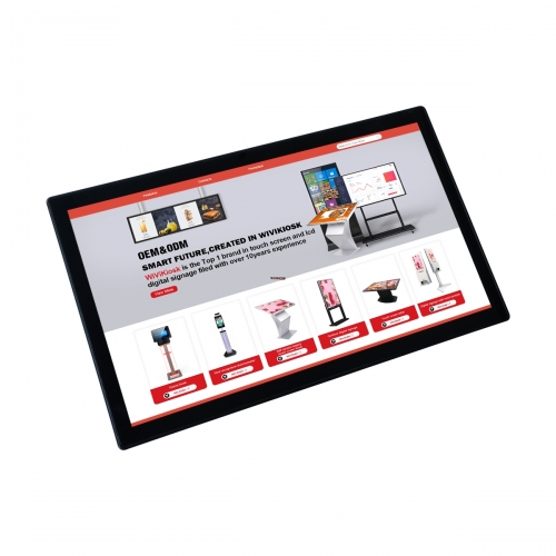 21.5 inch wall mounted touch screen kiosk