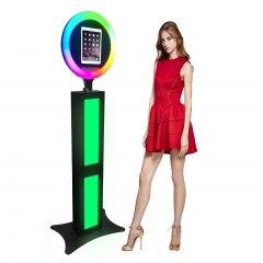 Portable Ring Light ipad Selfie Photo Booth Stand