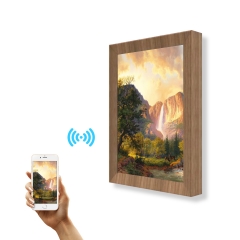 Digital art frame wifi smart lcd display 21.5