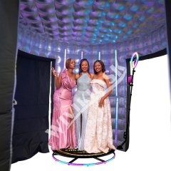 360 Photo Booth+Inflatable Photo Booth Enclosure