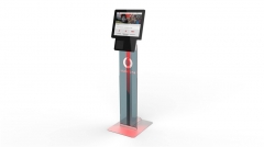 Queue Touch Screen Kiosk Printer/ Camera/Software/android system