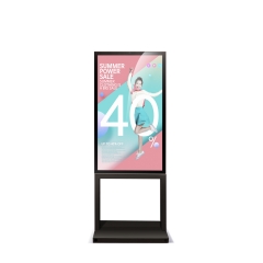 Hot 55 Inch Outdoor Ultra Thin Advertising High Brightness Waterproof Ip67 Industrial Lcd Display Digital Signage Lcd Display