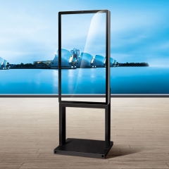 Hot 55 Inch Outdoor Ultra Thin Advertising High Brightness Waterproof Ip67 Industrial Lcd Display Digital Signage Lcd Display